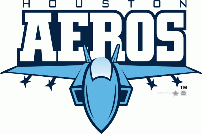 Houston Aeros 2002 03-2003 04 Primary Logo iron on heat transfer